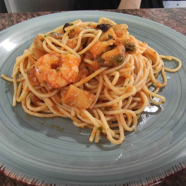 pasta gambas