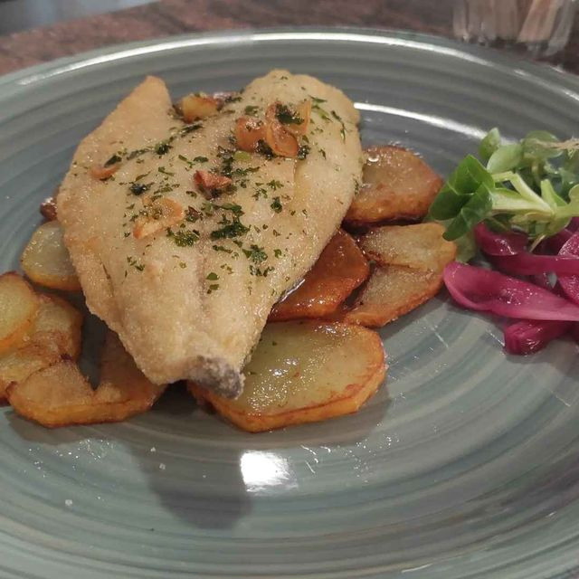 pescado patatas